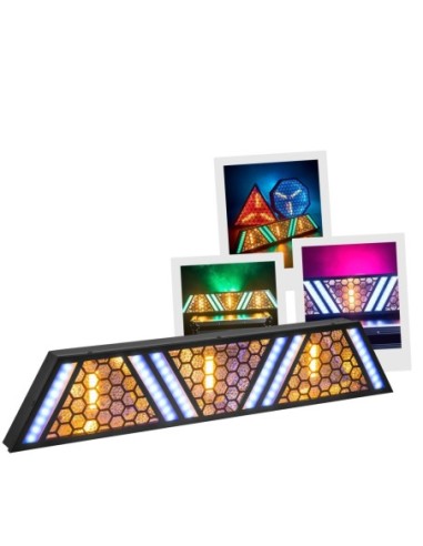 MAC MAH AMBER BAR – Barre LED blinder rétro ambre & RGB