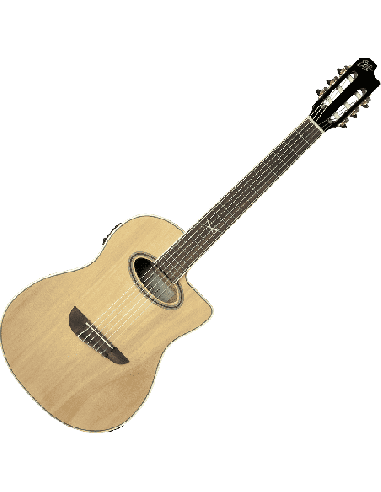 EKO NXT N100CWE NAT – Guitare électro-classique naturelle – vue alternative