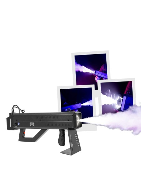 MAC MAH FOG BLASTER 1000 – Machine à fumée type gun effet CO₂ avec LED stroboscopiques