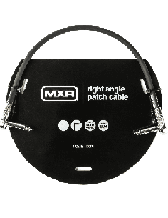 MXR DCP1 – Câble jack jack 30 cm coudé pour pédales guitare