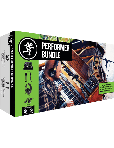 MACKIE PERFORMER-BUNDLE – Pack MAO console + 2 micros + casque + suite logicielle