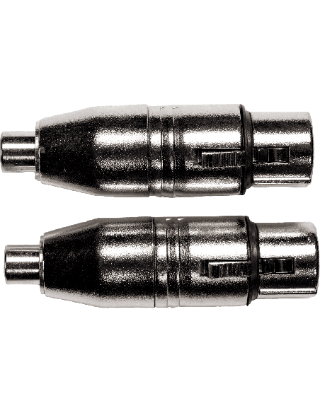 YELLOW CABLE AD20 – Adaptateur RCA femelle/XLR femelle