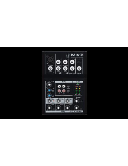 Mackie MIX5 – Table de mixage compacte 5 canaux