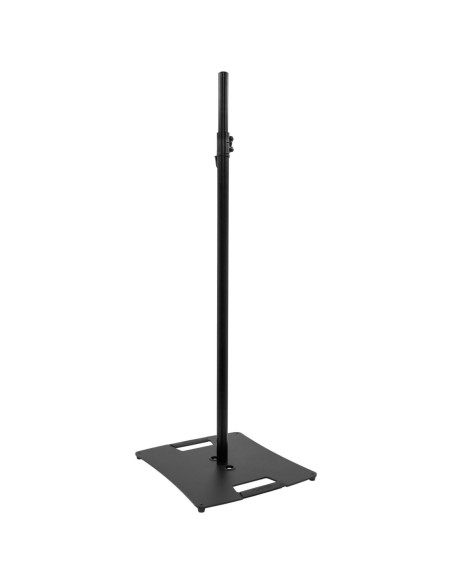 PLUGGER ST240 – Support noir pour enceinte ou éclairage à embase carrée