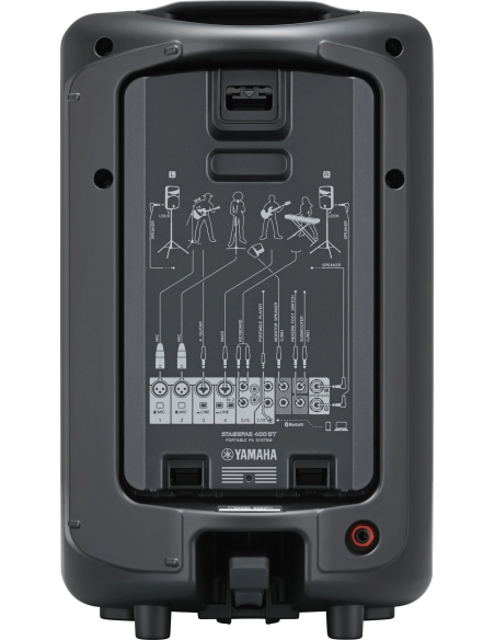Yamaha STAGEPAS 400BT – Sonorisation portable avec Bluetooth