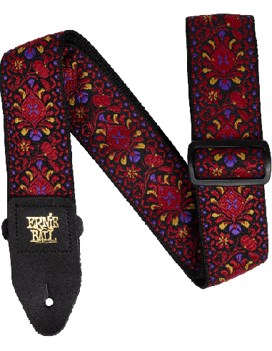 ERNIE BALL AEB 5369 – Sangle Crimson Royal Bloom