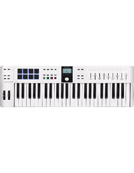 ARTURIA KEYLAB ESSENTIAL 3 49 WH – Clavier maître USB 49 touches blanc