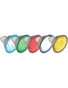 MR020GN-LAMPE DICHROIQUE MR-16 A 20 LED VERT
