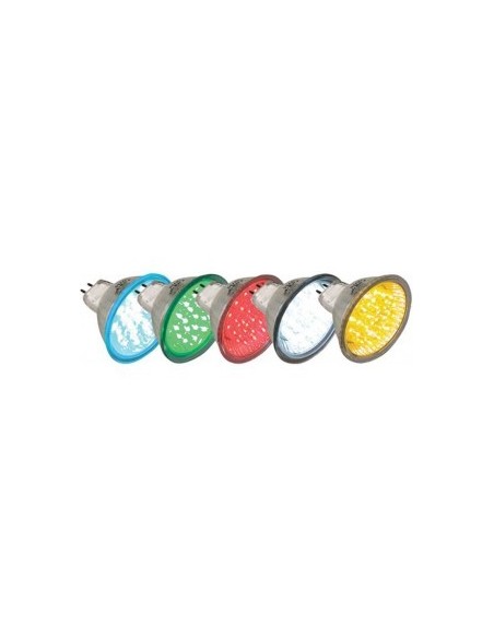 MR020GN-LAMPE DICHROIQUE MR-16 A 20 LED VERT