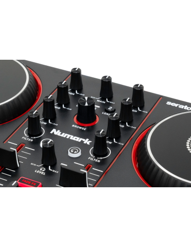 Numark Party Mix III – Contrôleur DJ USB 2 voies avec jeux de.