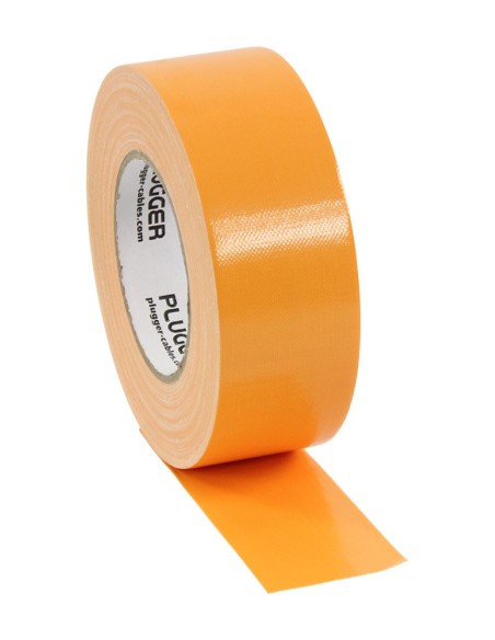 PLUGGER GAFFER ORANGE 50 MÈTRES – adhésif