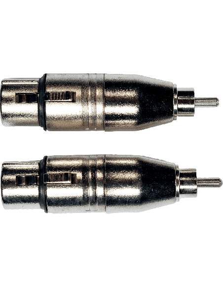 YELLOW CABLE AD18 – Adaptateur RCA mâle/XLR femelle