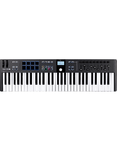 ARTURIA KEYLAB ESSENTIAL 3 61 BK – Clavier maître USB 61 touches noir