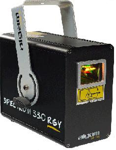 ALGAM LIGHTING SPECTRUM330RGY – Laser d'animation multicolore 330mW RGY