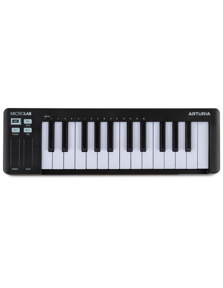 ARTURIA MICROLAB MK3 BK – Clavier maître USB 25 touches noir