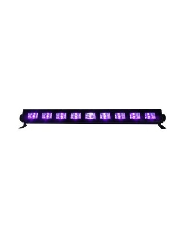 IBIZA LIGHT – Led-uvbar9 - Barre à led uv 9x3W lumière noire