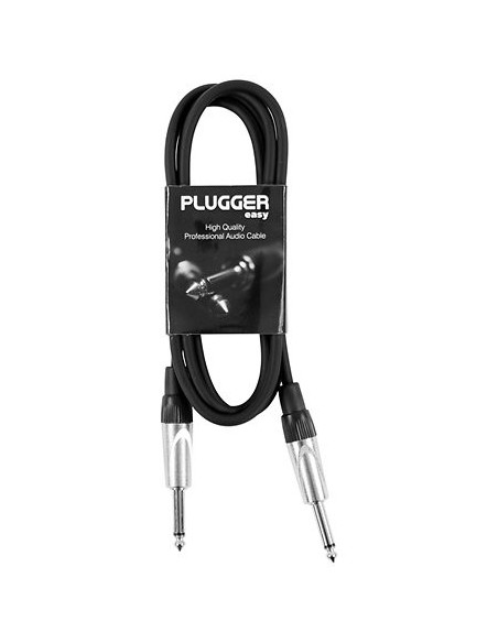 PLUGGER – Câble Jack Mâle Mono / Jack Mâle Mono 1.50 mètres