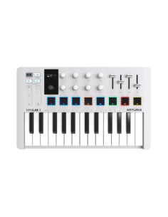 ARTURIA MINILAB MK3 WH – Clavier maître USB 25 touches blanc