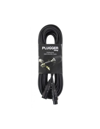 PLUGGER – Easy câble DMX XLR femelle 3B - XLR mâle 3B 1M50