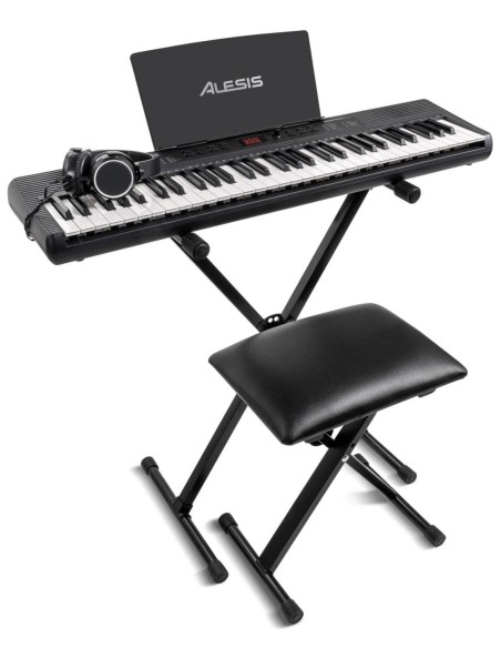 ALESIS HARMONY 61 MK4 – Clavier arrangeur 61 touches avec pack complet (stand
