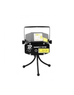 BOOMTONE DJ NANOFLY 110 RG – Laser multipoint et gobo