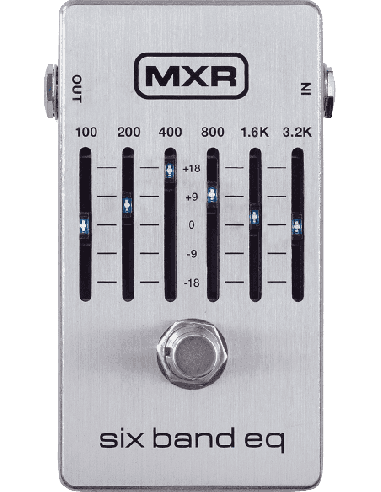 MXR M109S – Pédale d'effets EQ 6 bandes