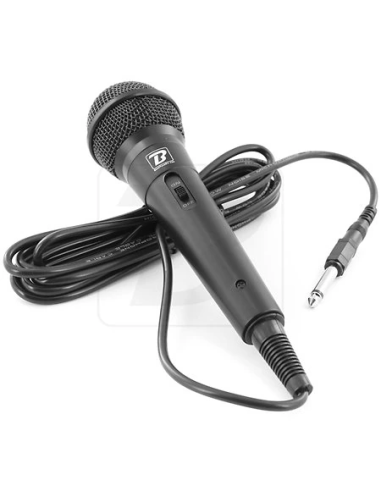 BoomTone DJ MIC10 – Microphone filaire avec câble 3 m