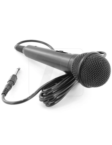 BoomTone DJ MIC10 – Microphone filaire avec câble 3 m