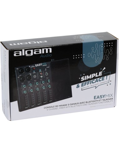 ALGAM AUDIO EASYMIX - Console 5 canaux Wireless Talkover