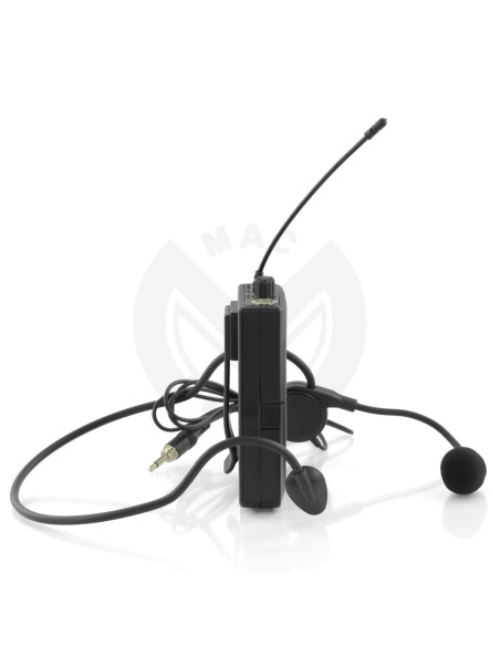 Mac-mah UHF Bodypack – Micro HF chant – détail produit