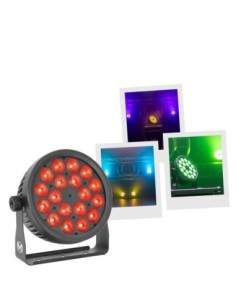 MAC MAH FLATPAR 18X12W 6IN1 – Projecteur PAR LED RGBWA-UV