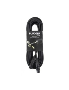 PLUGGER – EASY CÂBLE DMX XLR FEMELLE 3B - XLR MÂLE 3B 10M