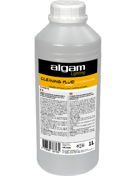ALGAM LIGHTING CLEAN-1L – Liquide de nettoyage pour machines à fumée 1 litre