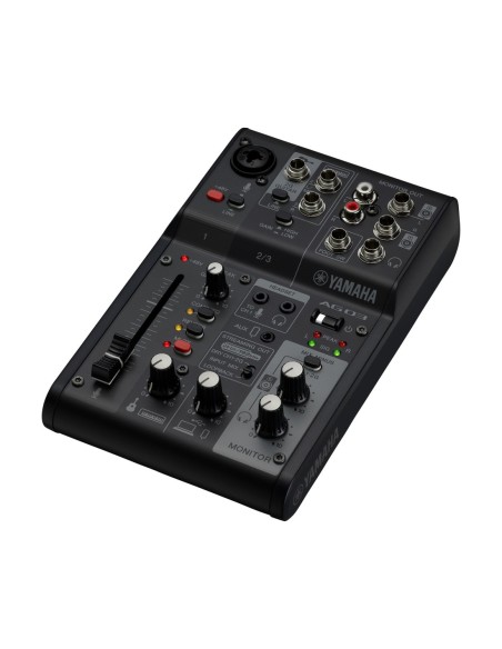 YAMAHA AG03MK2 – Console de mixage analogique avec interface audio usb