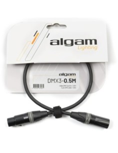ALGAM LIGHTING DMX3-0.5M – Câble DMX 3 points 0