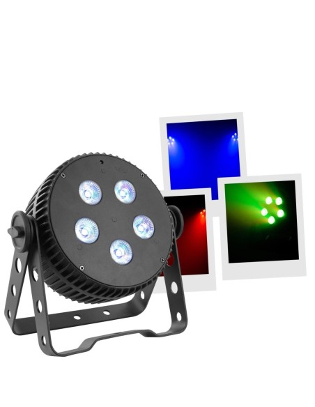 MAC MAH SILENTPAR 5X3W 3IN1 – PAR à LED 5x3W 3-en-1 (RGB)