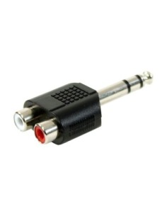 PLUGGER ADAPTATEUR RCA FEMELLE STÉRÉO – jack mâle stéréo easy