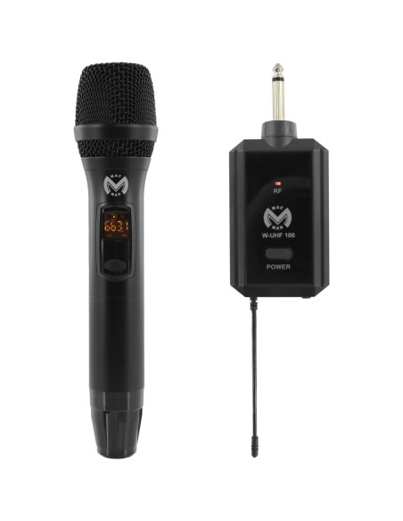 MAC MAH W-UHF 100 M – Micro HF Chant sur batterie rechargeable