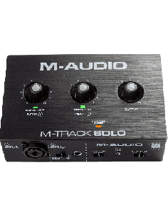 M-AUDIO MTRACK-SOLO – Carte son 2 canaux 1 entrées combo + entrée jack instrument/ligne