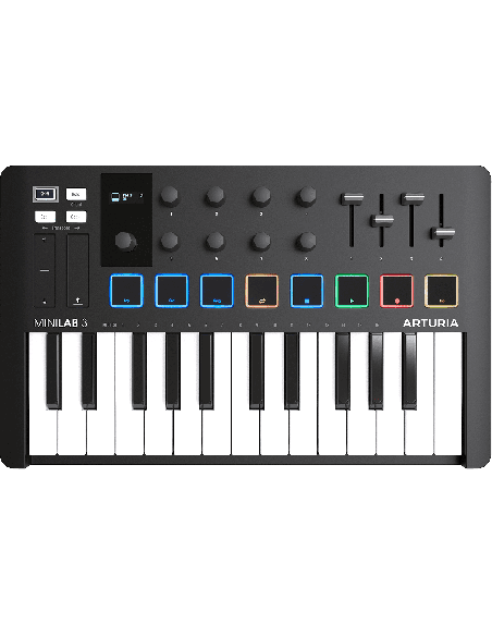 ARTURIA MINILAB MK3 BK – Clavier maître USB 25 touches noir