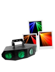 BOOMTONE DJ QUATTRO MOON – Jeu de lumières à LEDs RGBWA multifaisceaux type MoonFlower