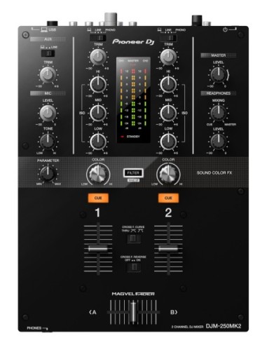 PIONEER DJ DJM-250MK2 – Table de mixage 2 voies