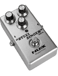 NUX STEELSINGER-DRIVE – Pédale d'overdrive analogique type ampli à lampes
