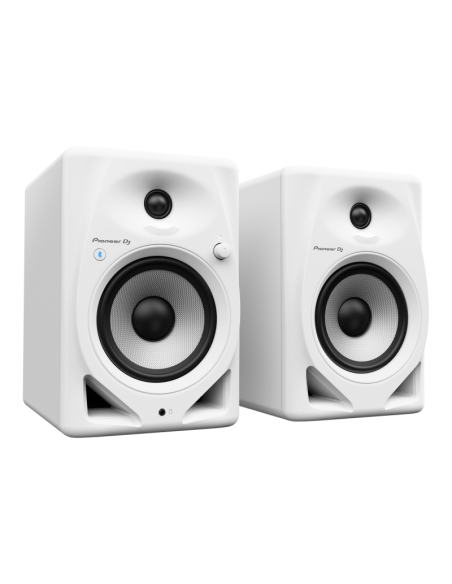 PIONEER DJ DM-50D-BT-W – Enceinte de monitoring version blanche (la paire)