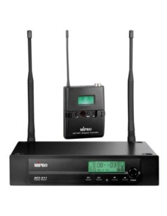 MIPRO ACT311II + ACT32T – Emetteur sans fil UHF + récepteur pour micro casque ou cravate