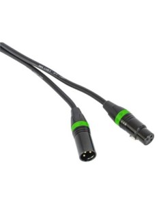 AFX DMX-XLRF-XLRM-10 – Cordon DMX mâle / femelle 1M