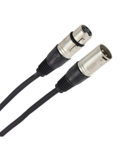 PLUGGER – Câble XLR Femelle 3 broches / XLR Mâle 3 broches 1.50 mètres
