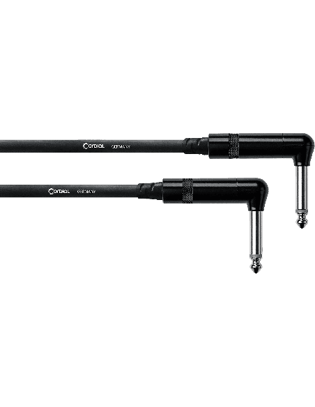 CORDIAL CFI0.3RR – Jacks coudés - Jack coudé/coudé 30cm