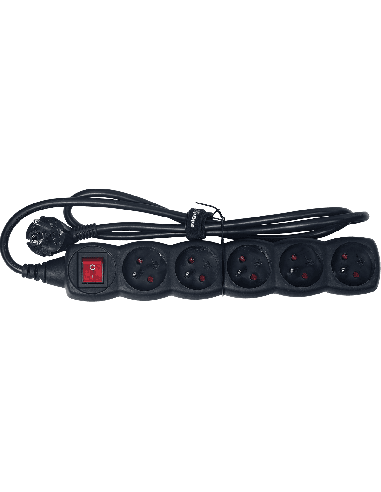 ALGAM LIGHTING MULTI-5S – Multiprise 5 prises avec interrupteur général