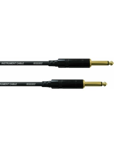 CORDIAL CCI6PP – Jacks droits - Jack/Jack doré - 6m